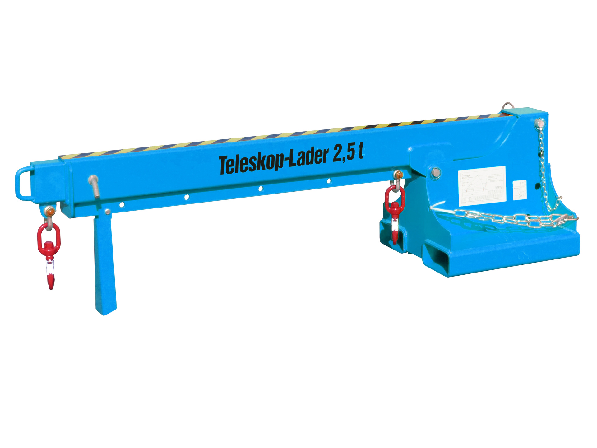 Teleskop-Lader Typ KTH RAL 5012 Lichtblau